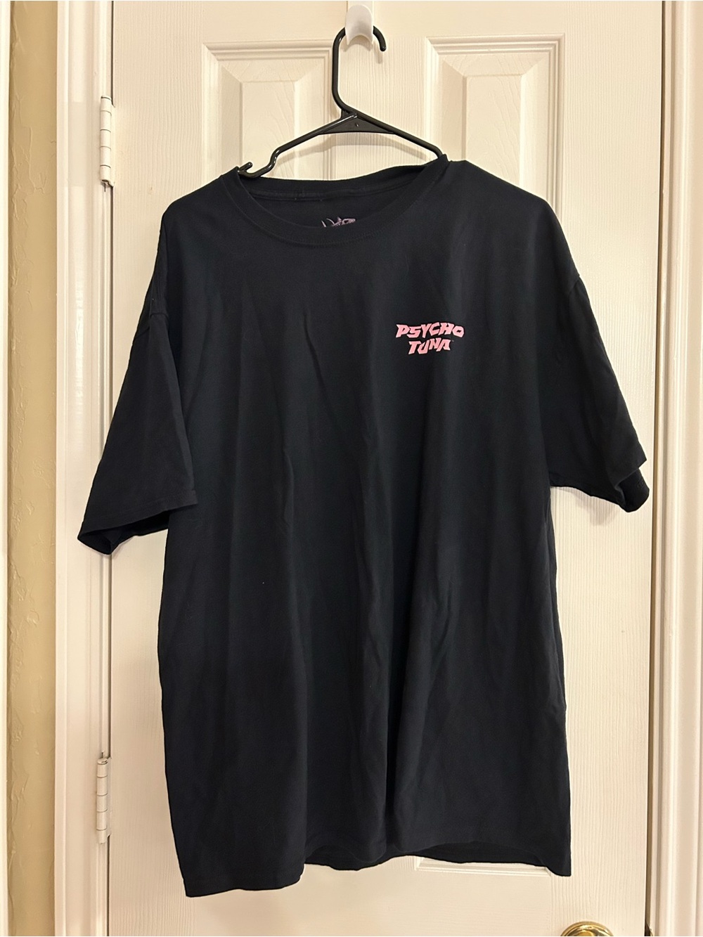 NWOT Classic Psycho Tuna Logo Graphic Tee in Black Men’s Size Extra Large